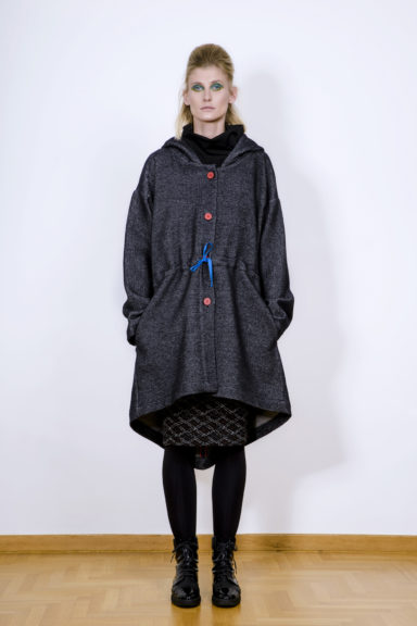 Bell coat grey